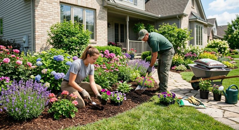 Flower Bed Cleanup Service in Ventura County, CA